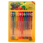 خودکار اکلیلی معطر 12 رنگ Glitter Pen