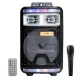 اسپیکر چمدانی بلوتوثی رم و فلش خور HIFI CH-T85 + میکروفون و ریموت کنترل