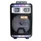 اسپیکر چمدانی بلوتوثی رم و فلش خور HIFI CH-T85 + میکروفون و ریموت کنترل