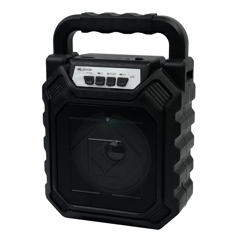 اسپیکر بلوتوثی رم و فلش خور HL-668W