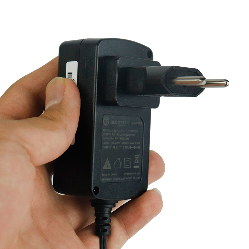 آداپتور مودم HOIOTO ADS-12DE-12 12009GPCU فیش کوچک + تبدیل 2 به 2