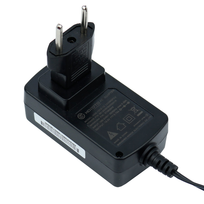 آداپتور مودم HOIOTO ADS-12DE-12 12009GPCU فیش کوچک + تبدیل 2 به 2