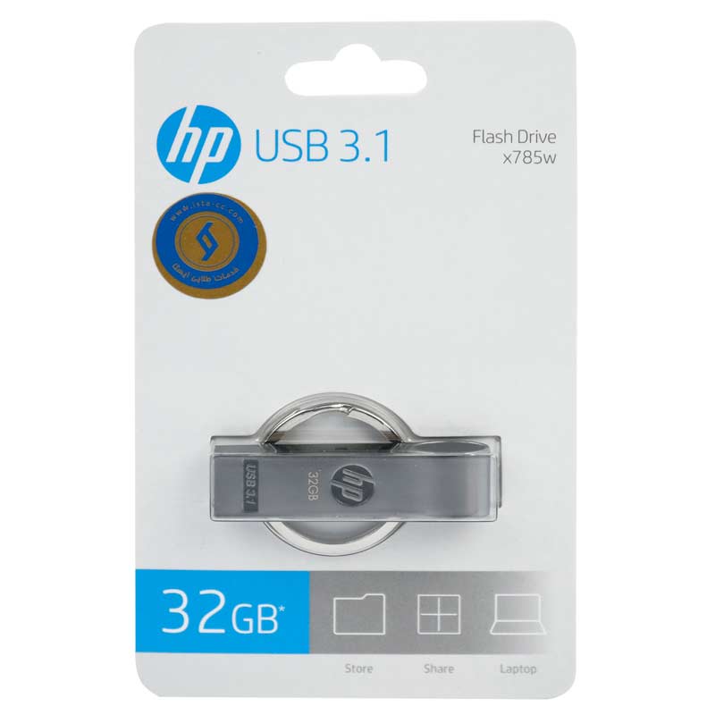 فلش 32 گیگ اچ پی HP X785W USB3.1