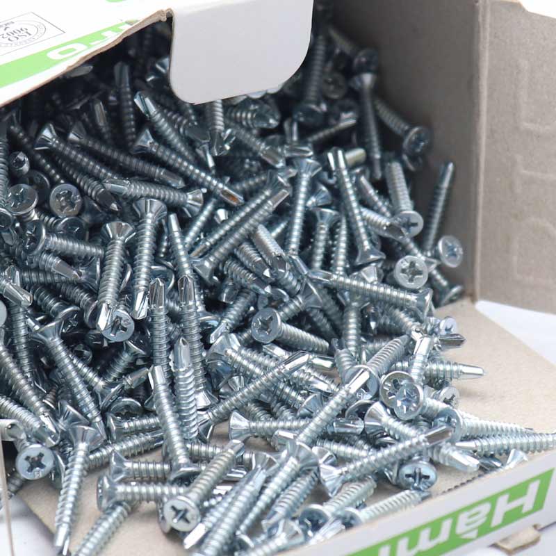 پیچ سر مته همرو سایز 25×3٫9 میلی متر بسته 1100 عددی