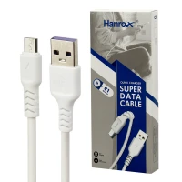 کابل میکرو یو اس بی فست شارژ Hanrox C1 3A 1m
