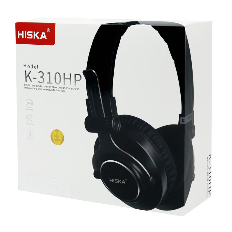هدفون بلوتوثی رم خور Hiska K-310HP