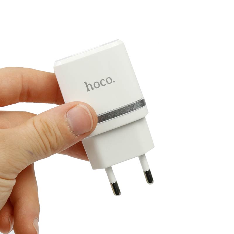 شارژر دیواری Hoco C11 1A + کابل آیفونی