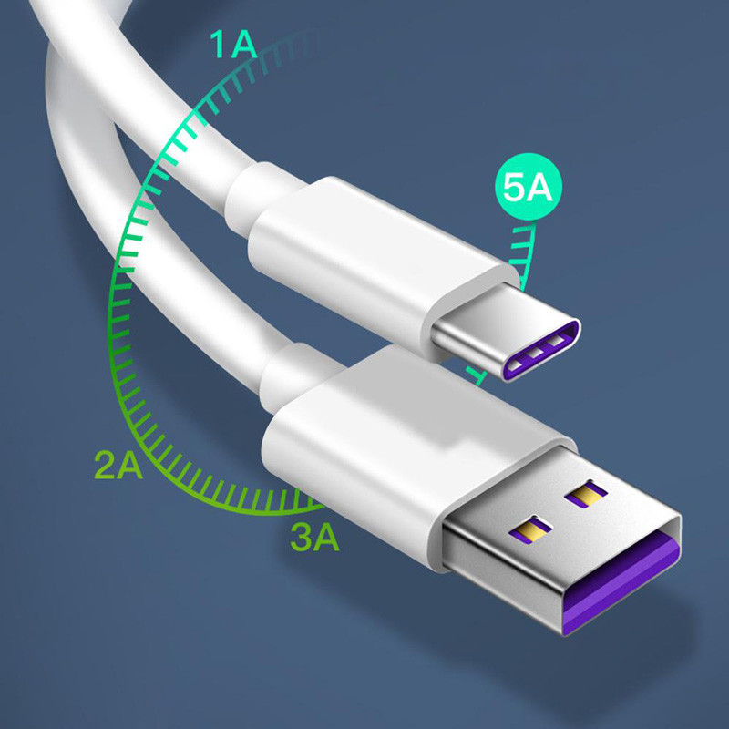 کابل کوتاه سرجعبه Huawei Super Charge 40cm Type-C