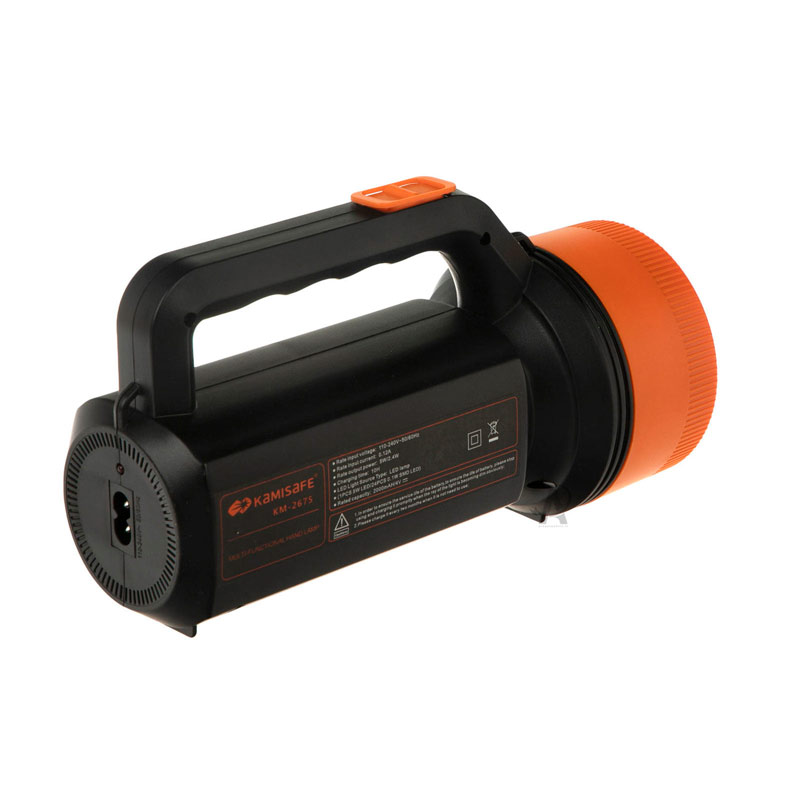 چراغ قوه شارژی 2 کاره Kamisafe KM-2675
