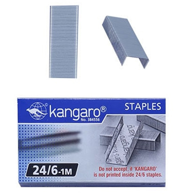 سوزن منگنه Kangaro سایز 24/6 بسته 20 عددی
