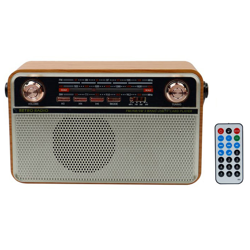 رادیو اسپیکر بلوتوثی رم و فلش خور Kemai MD-505BT + ریموت کنترل