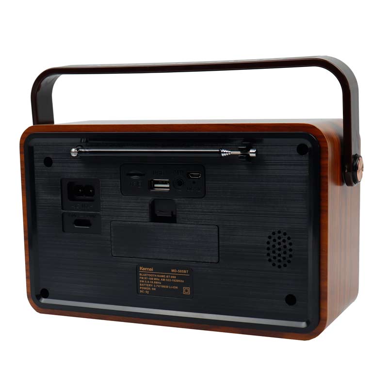 رادیو اسپیکر بلوتوثی رم و فلش خور Kemai MD-505BT + ریموت کنترل
