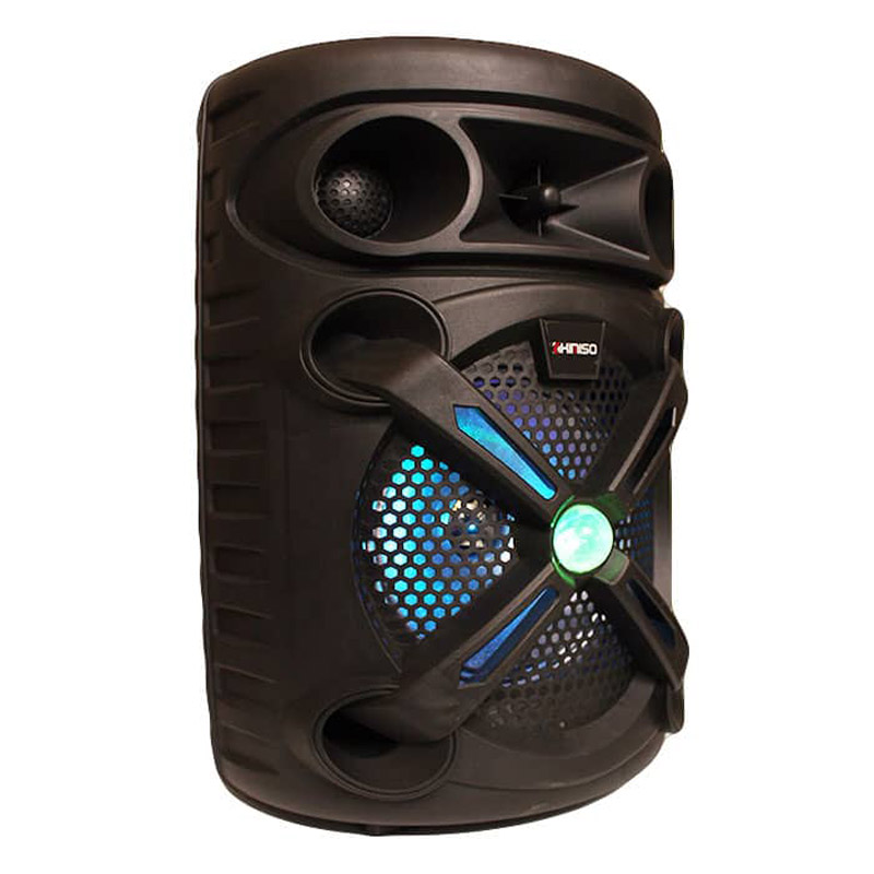 اسپیکر چمدانی بلوتوثی رم و فلش خور Kimiso QS-830 + میکروفون و ریموت کنترل