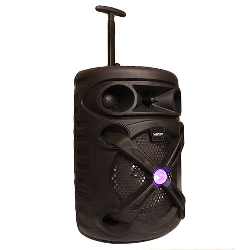 اسپیکر چمدانی بلوتوثی رم و فلش خور Kimiso QS-830 + میکروفون و ریموت کنترل