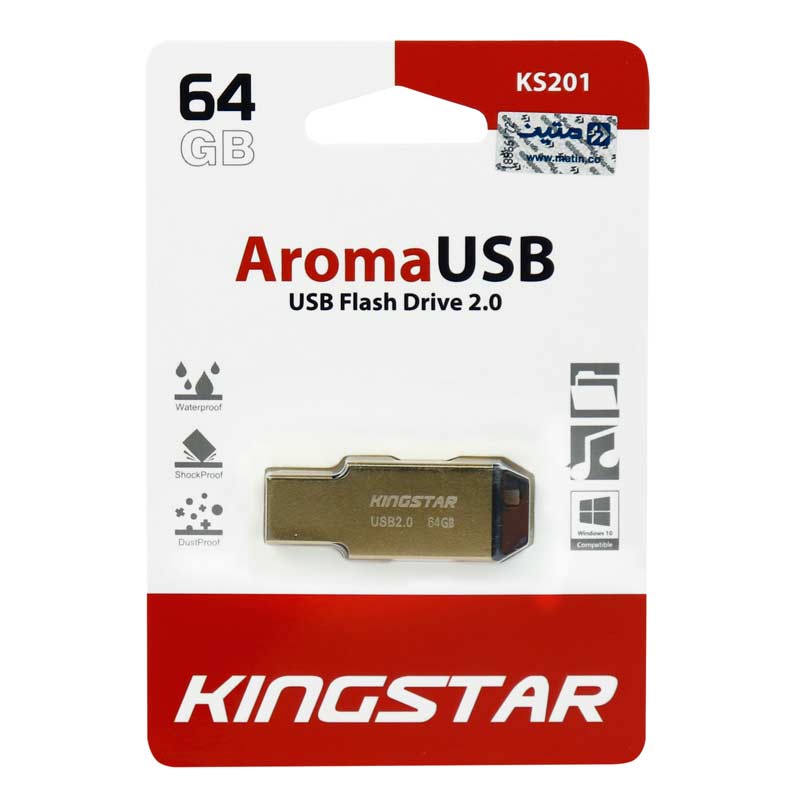 فلش 64 گیگ کینگ استار KingStar Aroma KS201