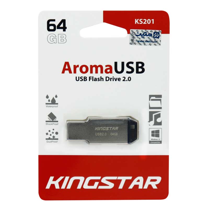 فلش 64 گیگ کینگ استار KingStar Aroma KS201
