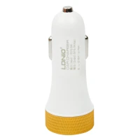 شارژر فندکی LDNIO DL-C50 5.1A + کابل میکرو یو اس بی