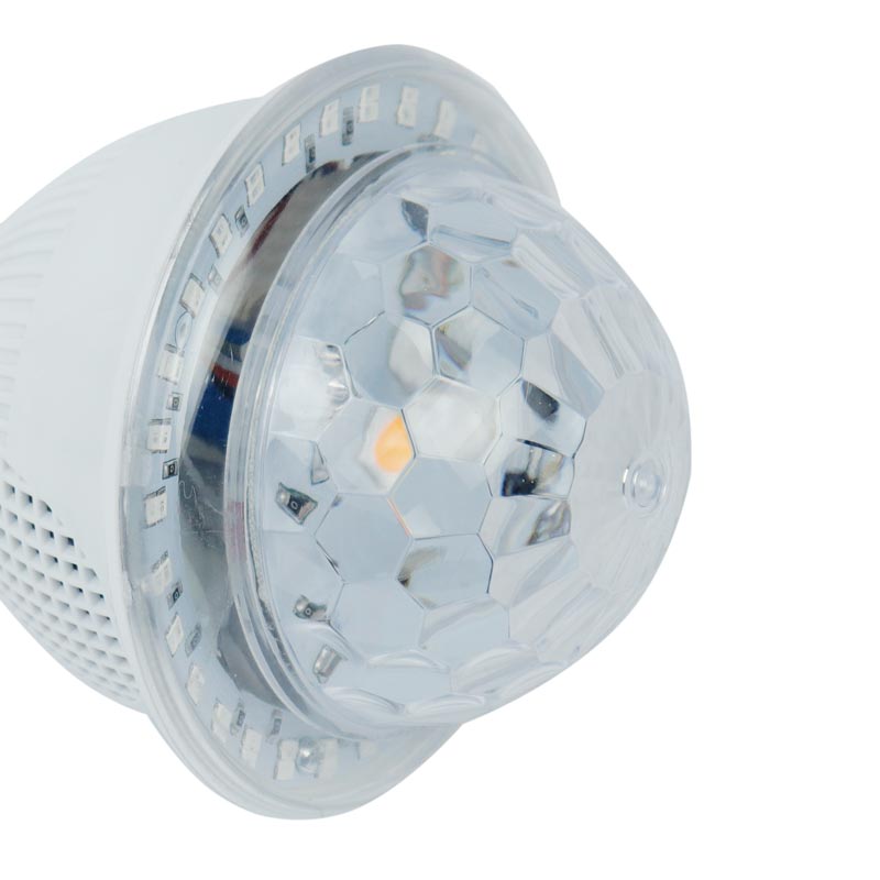 لامپ LED شارژی اسپیکر دار بلوتوثی UFO Crystal Magic Ball 10W