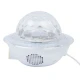 رقص نور اسپیکر دار UFO Crystal Magic Ball + ریموت کنترل