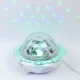 رقص نور اسپیکر دار UFO Crystal Magic Ball + ریموت کنترل