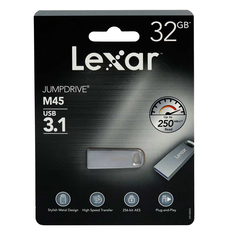 فلش 32 گیگ لکسار Lexar JumpDrive M45 USB3.1