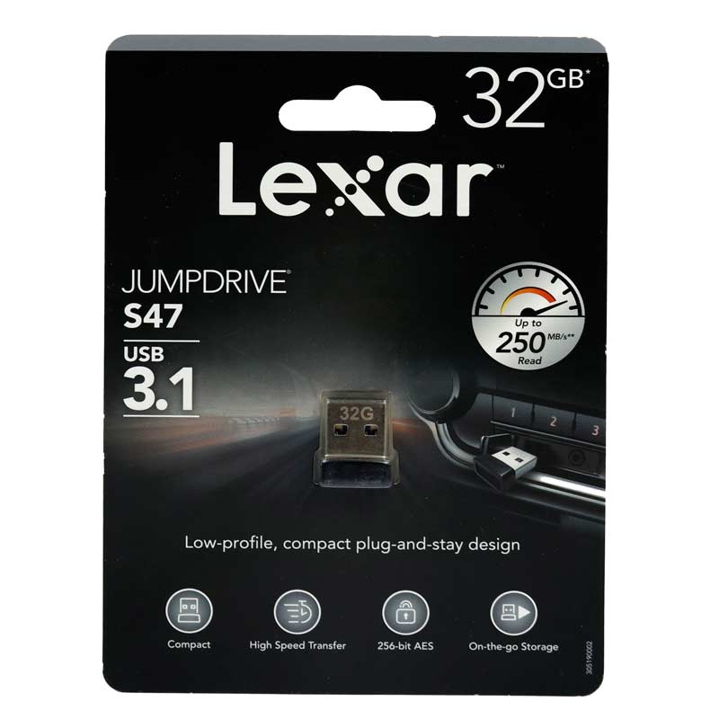 فلش 32 گیگ لکسار Lexar JumpDrive S47 USB3.1