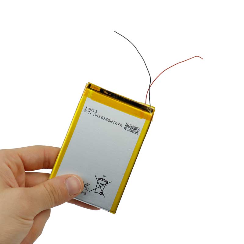 باتری لیتیوم 2500mAh 3*60*90mm 366090