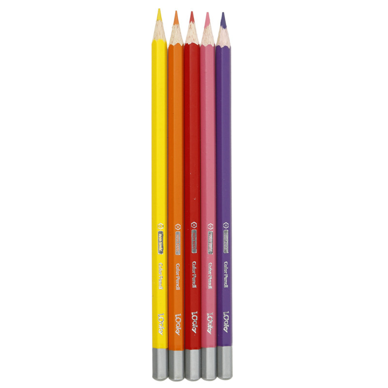 مداد رنگی 12 رنگ لوکی Looky Coloring World