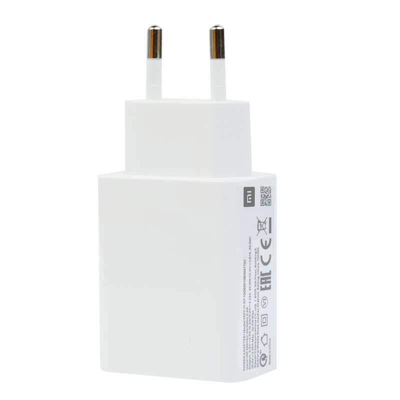 شارژر دیواری فست شارژ Xiaomi POCO M3 QC3 22.5W سرجعبه + کابل Type-C و جعبه گوشی