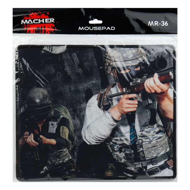 موس پد گیمینگ طرح دار مچر MR-36 سایز 30*25 سانتی متر