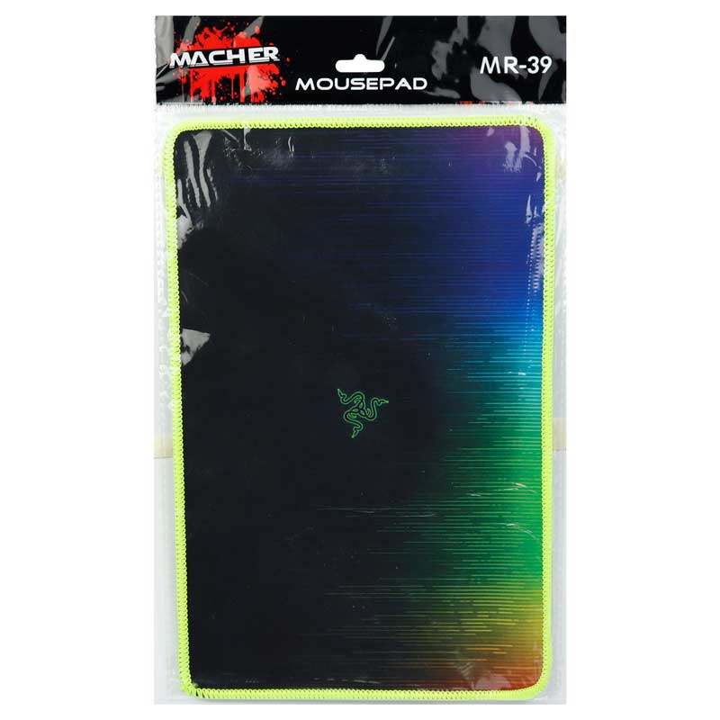 پد موس گیمینگ طرح ریزر Macher MR-39 20*31cm