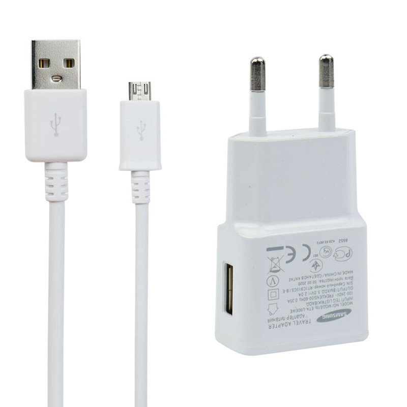 شارژر دیواری Macher MR-CH10 2A 10.5W + کابل میکرو یو اس بی