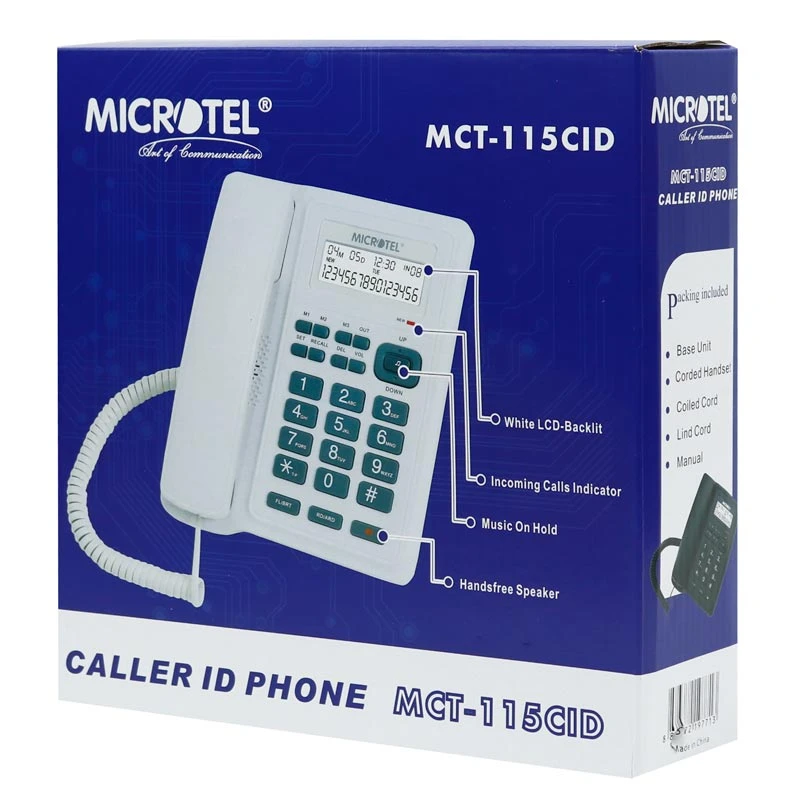 تلفن رومیزی میکروتل 115 MICROTEL