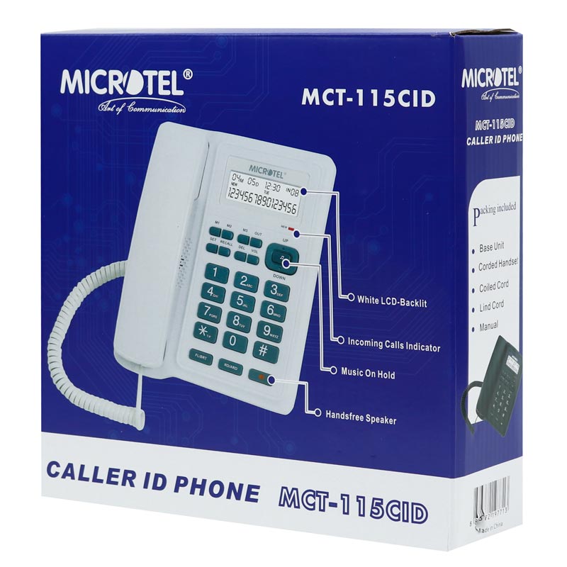 تلفن رومیزی میکروتل 115 MICROTEL