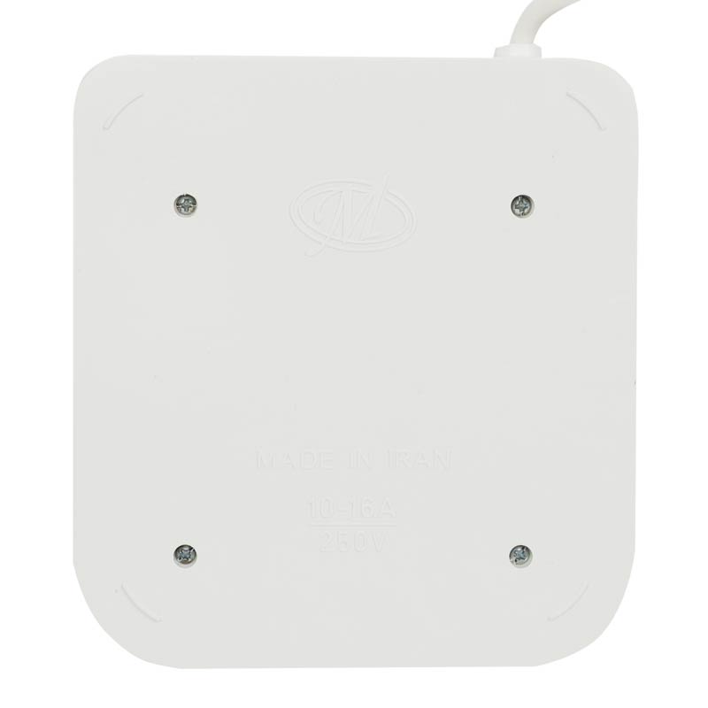 چند راهی 6 خانه برق معین الکتریک با کابل 1٫5 متری