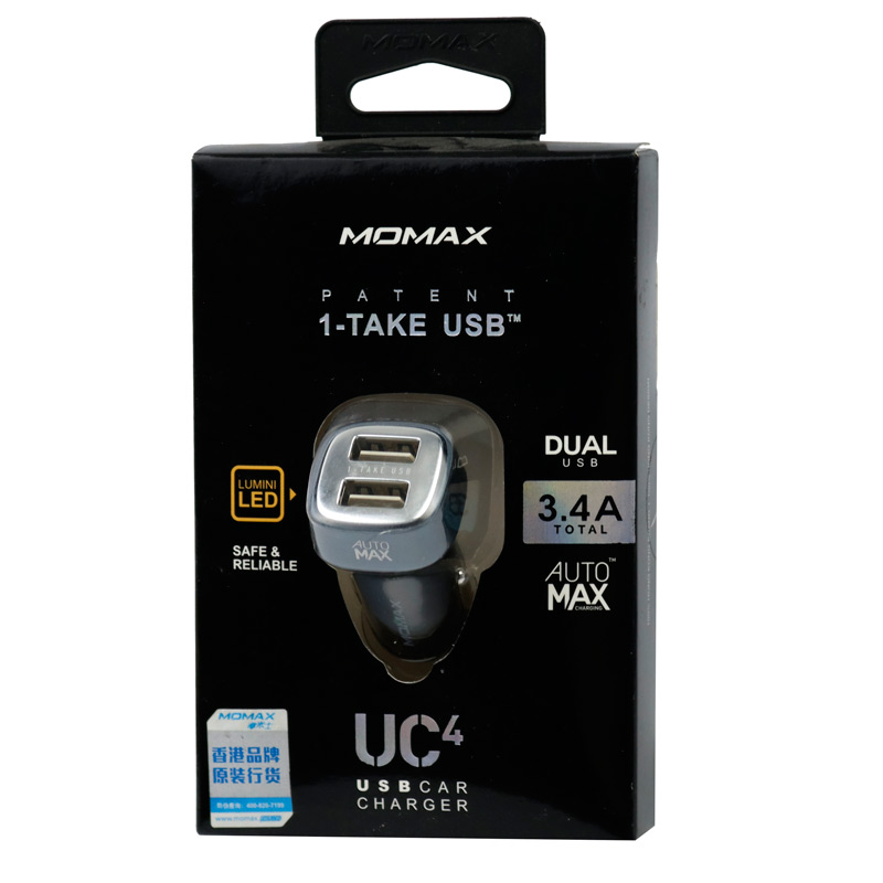 شارژر فندکی Momax UC4 3.4A