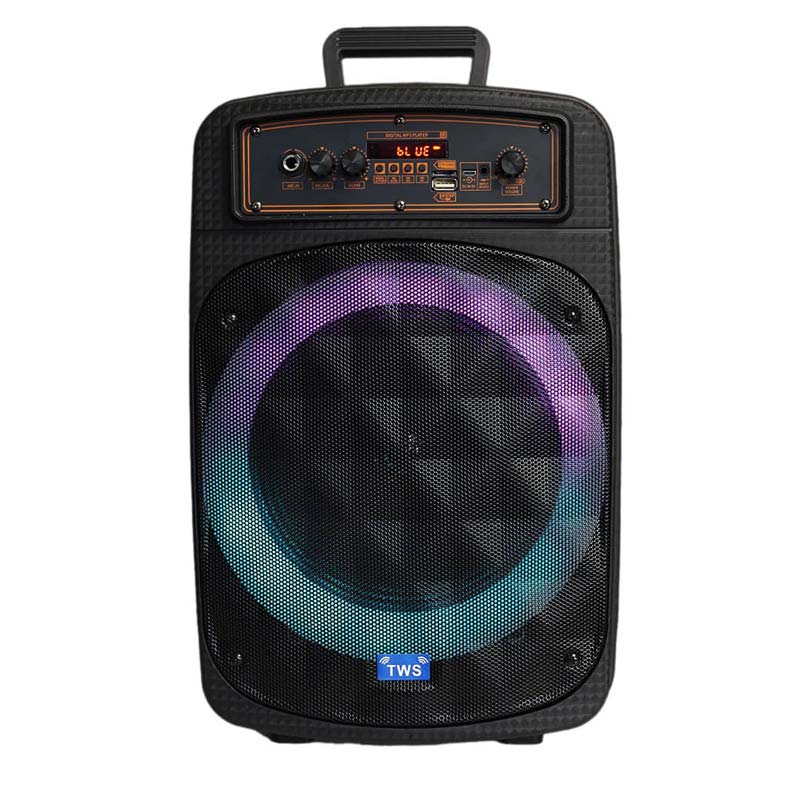 اسپیکر چمدانی بلوتوثی رم و فلش خور ND-W98 + میکروفون و ریموت کنترل