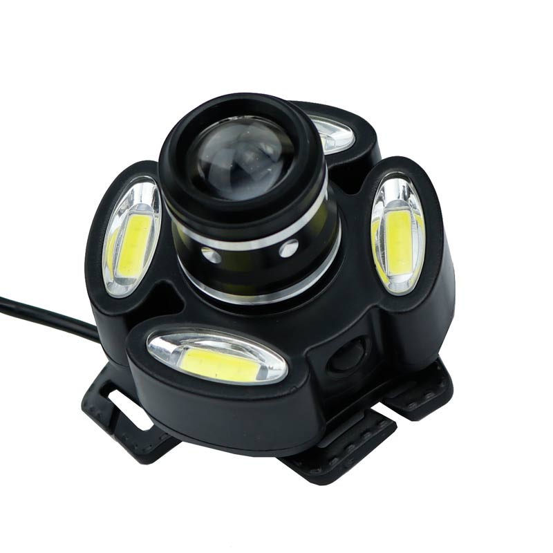 چراغ پیشانی هدلایت شارژی چندکاره P.O.L 20000W