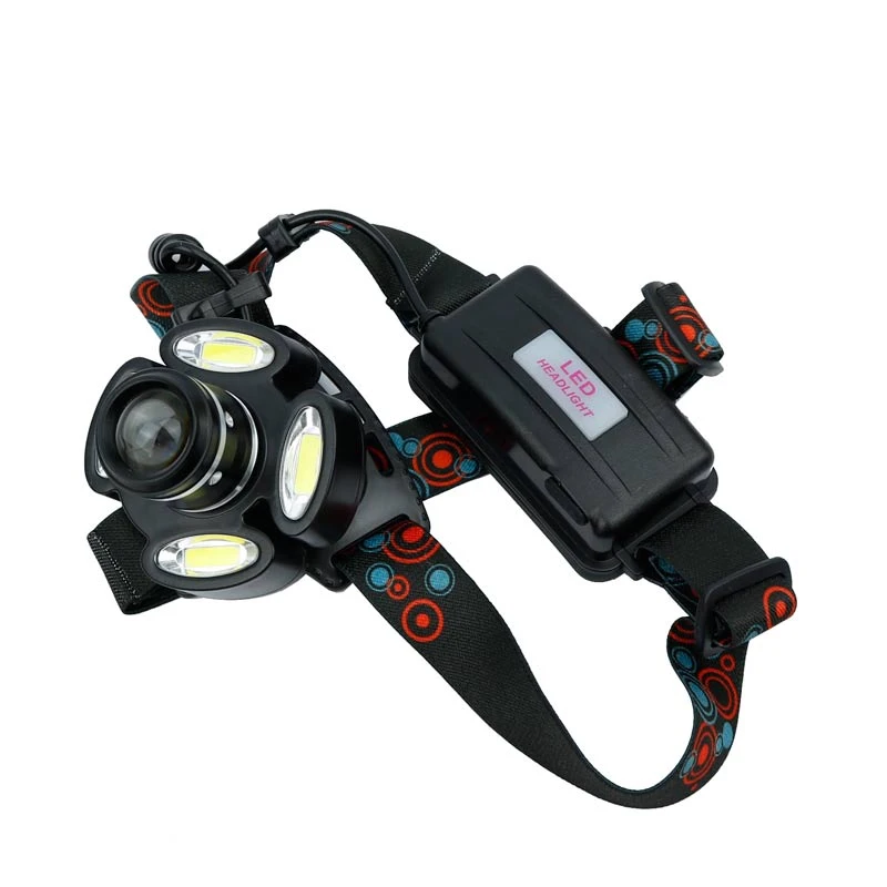 چراغ پیشانی هدلایت شارژی چندکاره P.O.L 20000W
