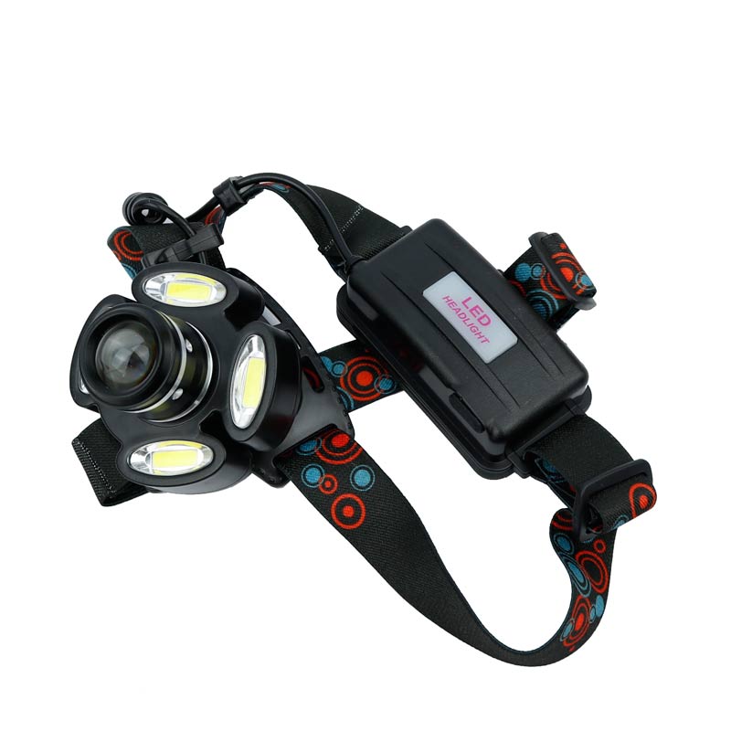 چراغ پیشانی هدلایت شارژی چندکاره P.O.L 20000W