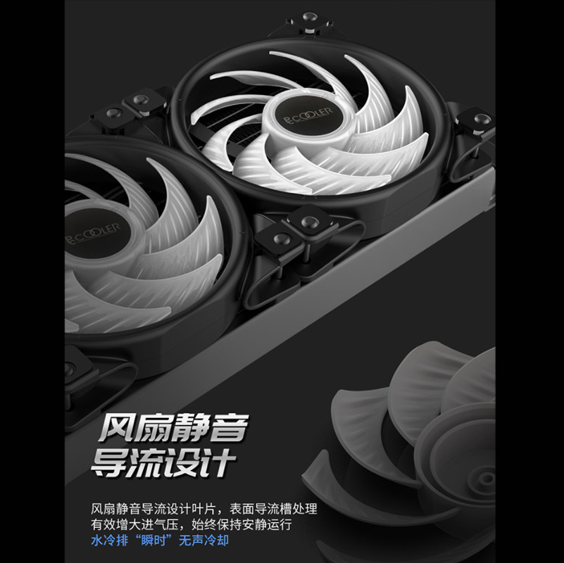 فن خنک کننده CPU پی سی کولر PCcooler GI-CX240 ARGB