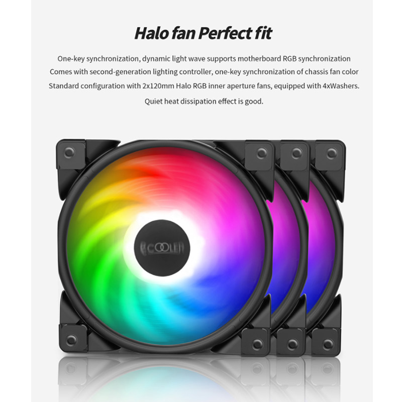 فن خنک کننده CPU پی سی کولر PCcooler GI-CX360 ARGB