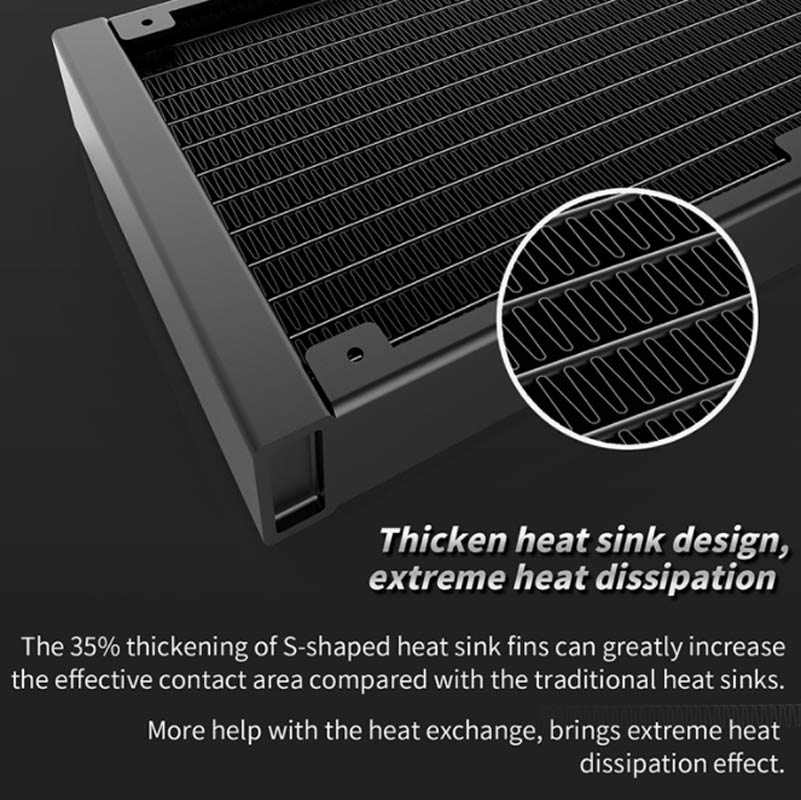 فن خنک کننده CPU پی سی کولر PCcooler GI-CX360 ARGB