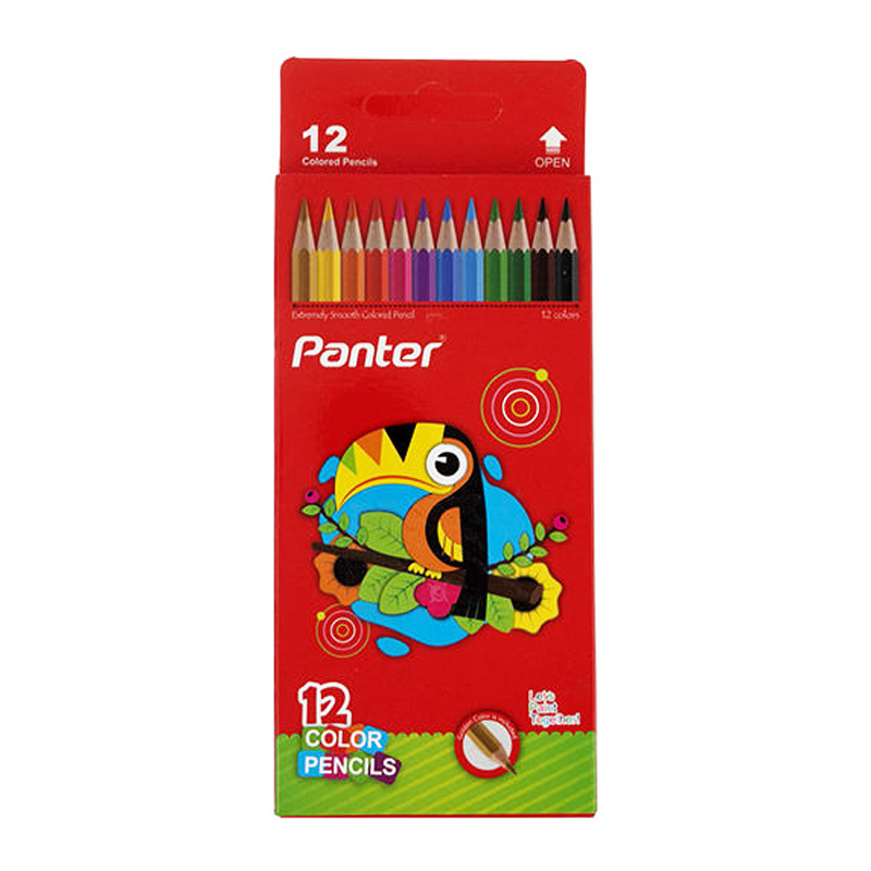 مداد رنگی 12 رنگ پنتر Panter 204