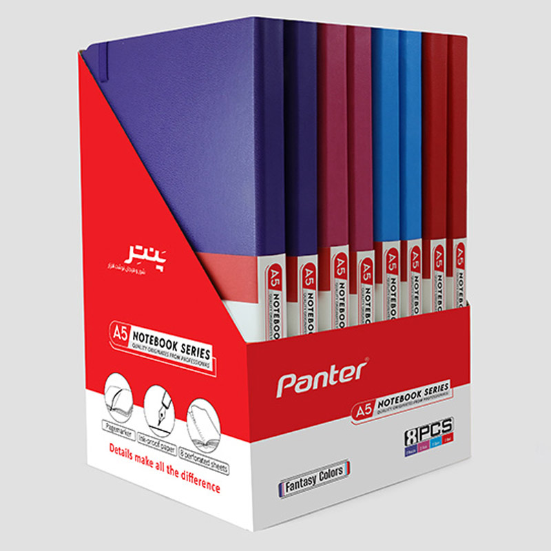 دفتر یادداشت 96 برگ پنتر Panter A-FIVE SHR-101 بغل بازشو