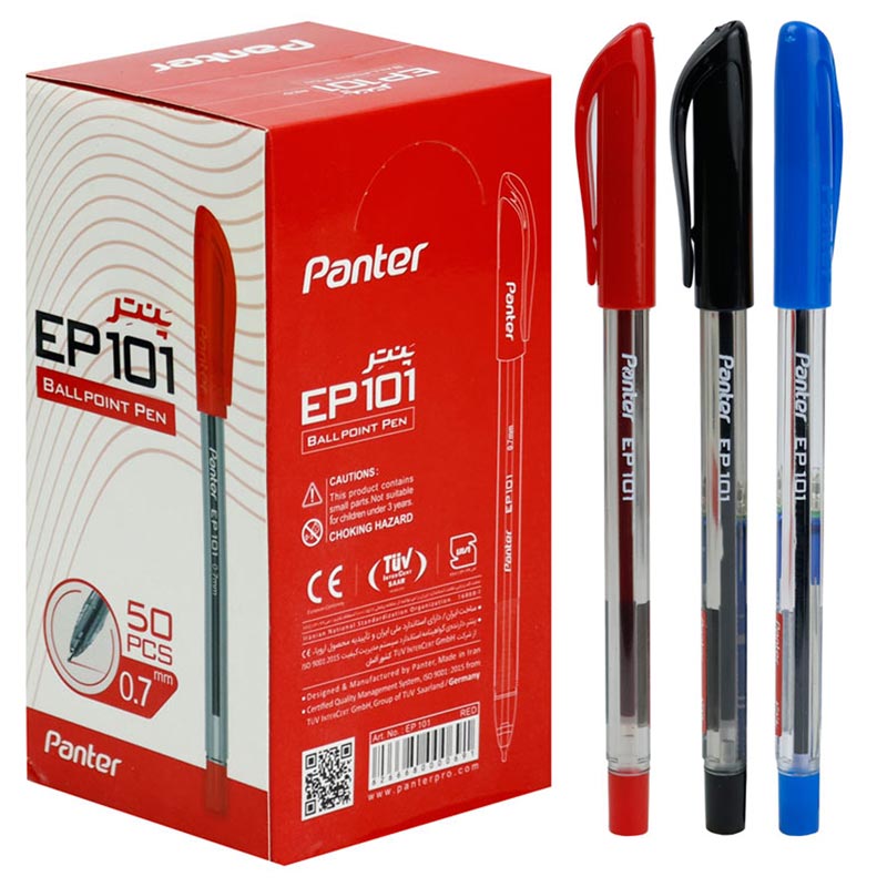 خودکار پنتر Panter EP 101 0.7mm بسته 50 عددی