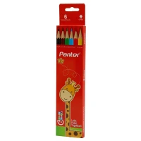 مداد رنگی 6 رنگ پنتر Panter PCP 101-6