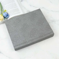 آلبوم عکس طرح پوست ماری طوسی تیره 16*21 سانتی متر