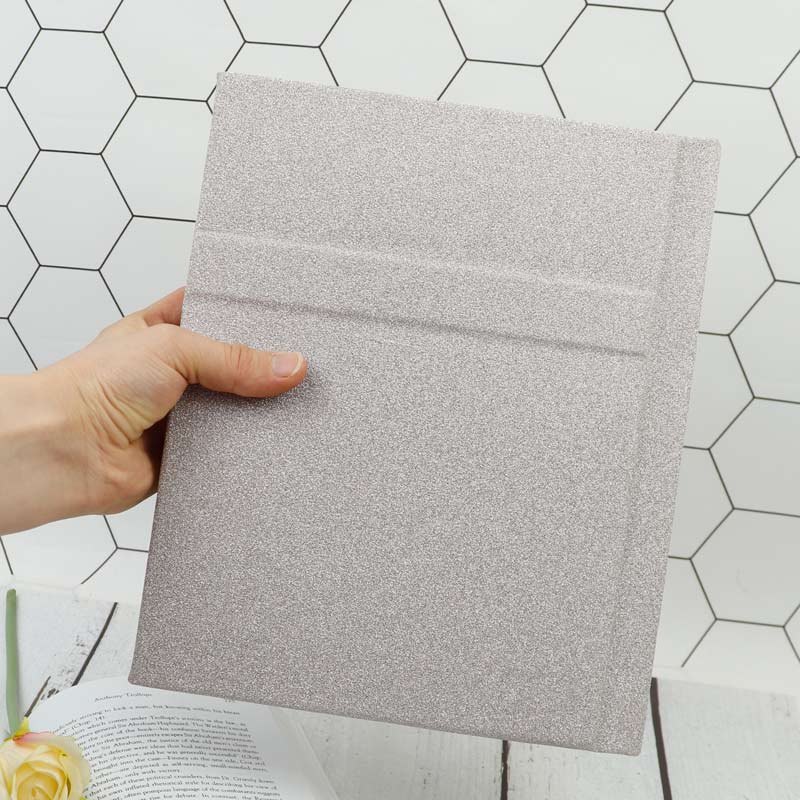 آلبوم عکس فریم اکلیلی ساده گلبهی 16*21 سانتی متر