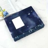 آلبوم عکس فریم پارچه ای طرح دار 21*16 سانتی متر کد 10
